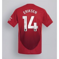 Manchester United Christian Eriksen #14 Heimtrikot 2024-25 Kurzarm